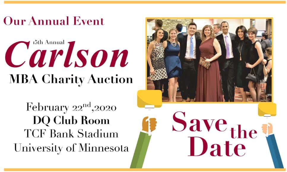 15th Annual Carlson MBA Charity Auction