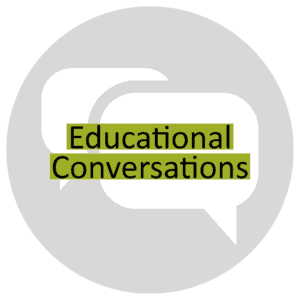 education conversatin icon 